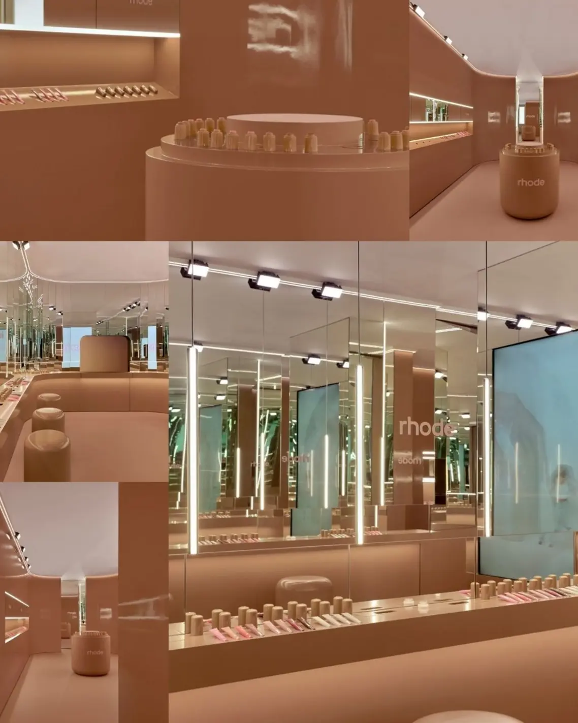 Rhode’s pop-up store in New York Hailey Bieber's Rhode pop-up store in New York