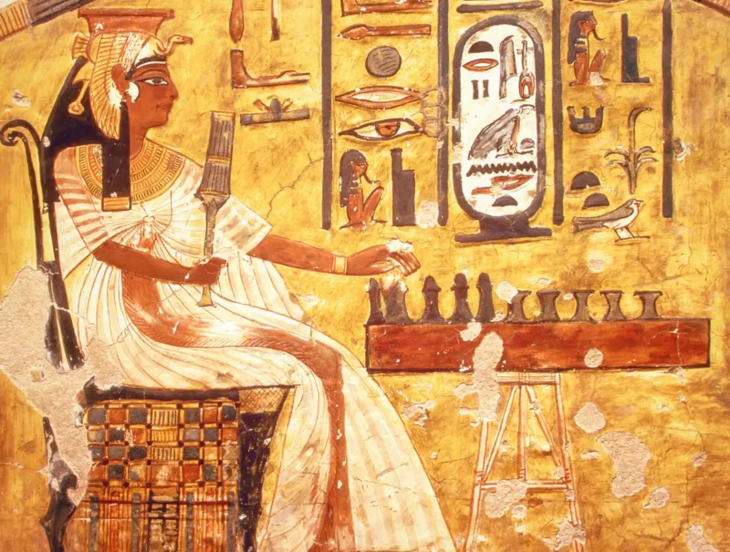 Queen Nefertiti, Wife of Pharaoh Ramesses II Egyptian Style24