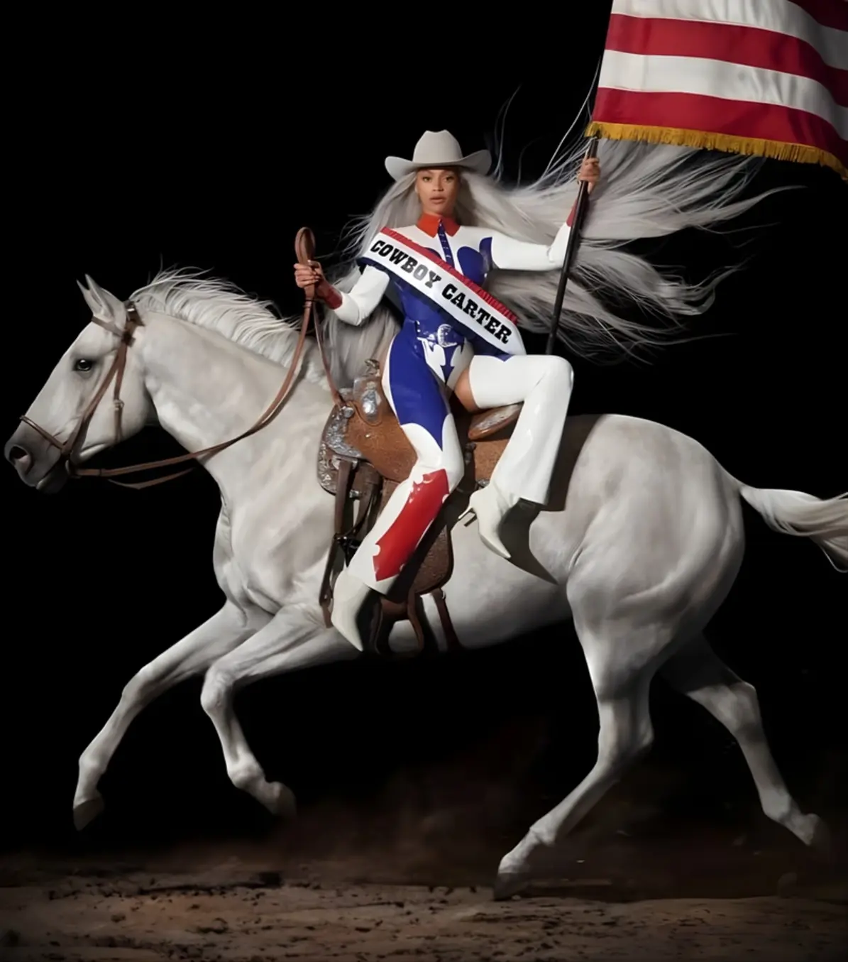 Beyonce's Cowboy Carter Album Cover, 2024 Cowboy Style7