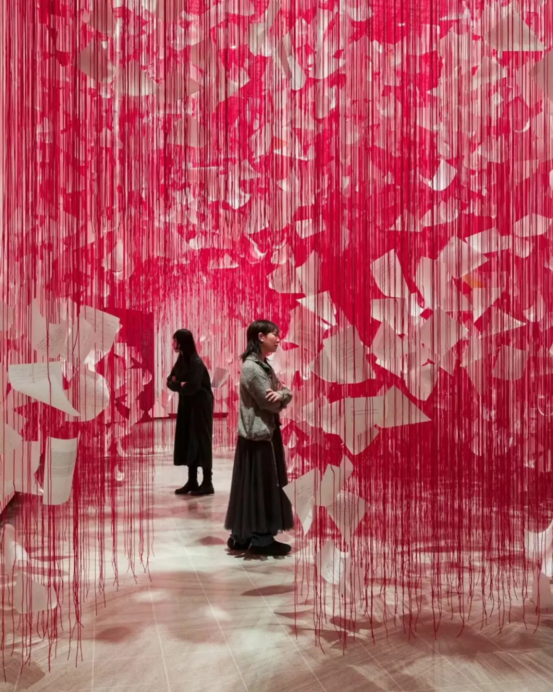 Chiharu Shiota: Threads of Life Tangled Up at the Hayward