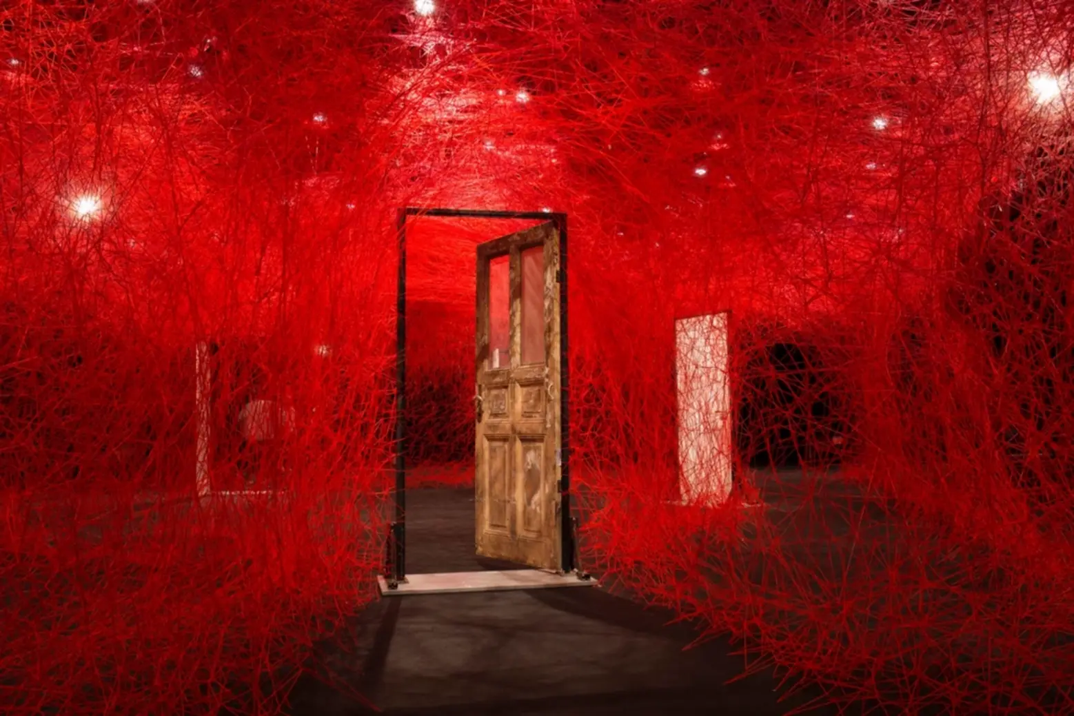 Chiharu Shiota: Threads of Life Tangled Up at the Hayward