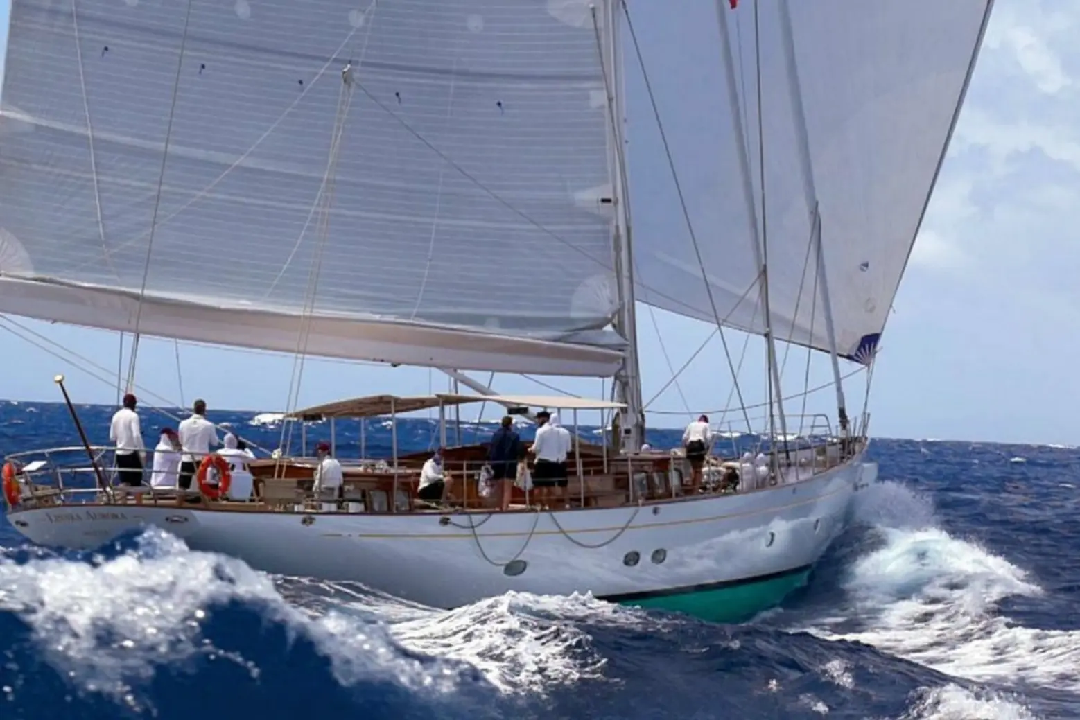 Linnea Aurora Wins Corsairs Class in Debut Regatta Superyacht Challenge Antigua yacht Linnea Aurora Wins Corsairs Class in Debut Regatta