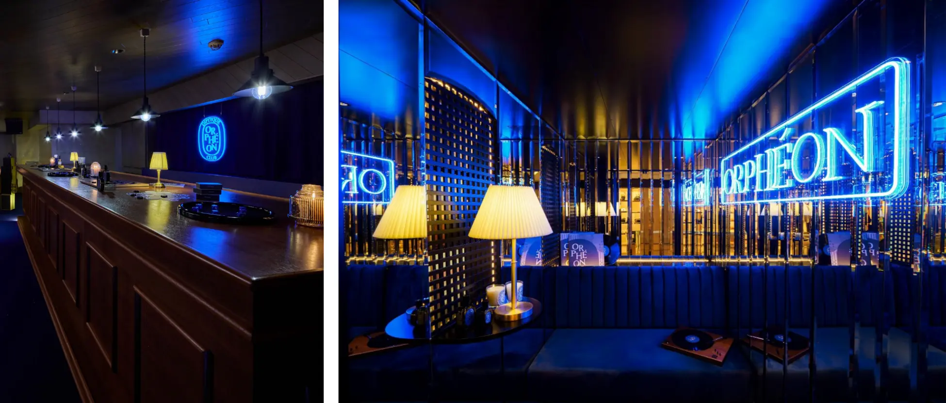 The spatial ambience of modern Orphéon