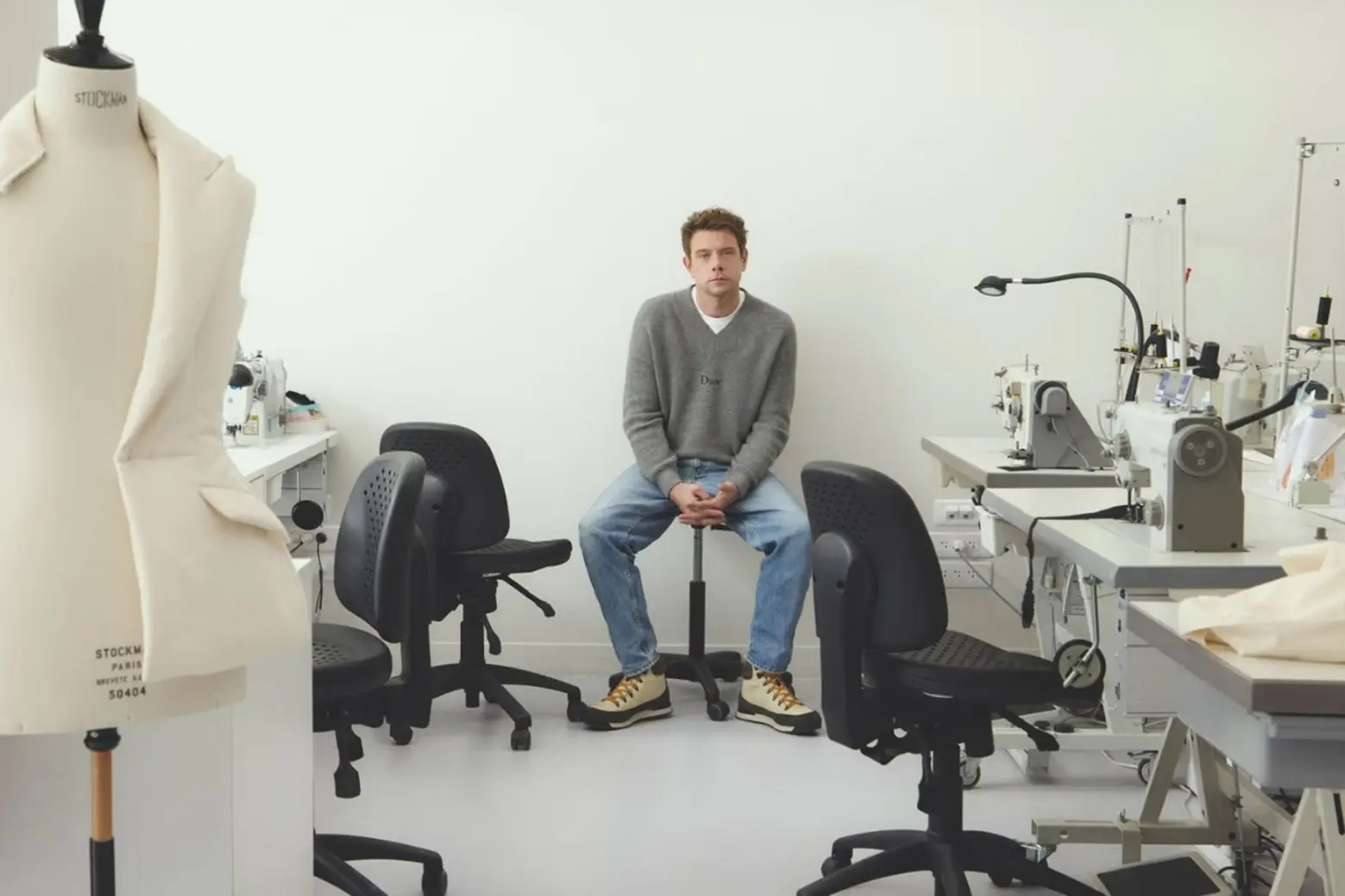 Jonathan Anderson in Dior Atelier