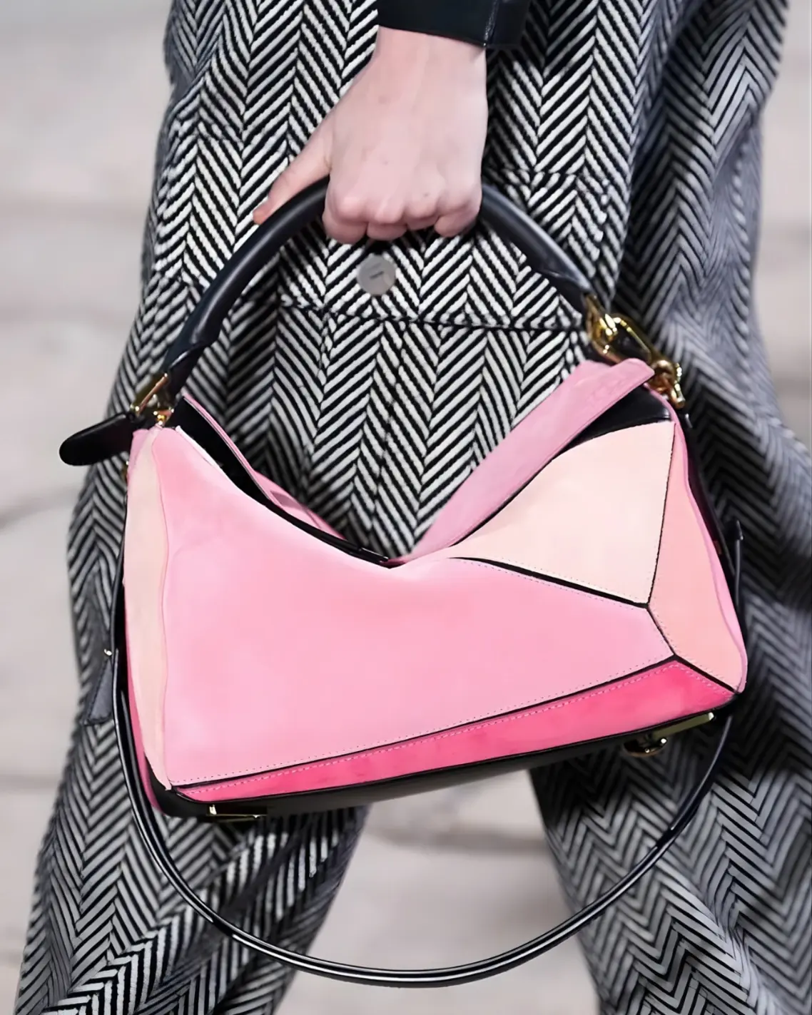 Jonathan Anderson Loewe FW15 Runway Puzzle Bag