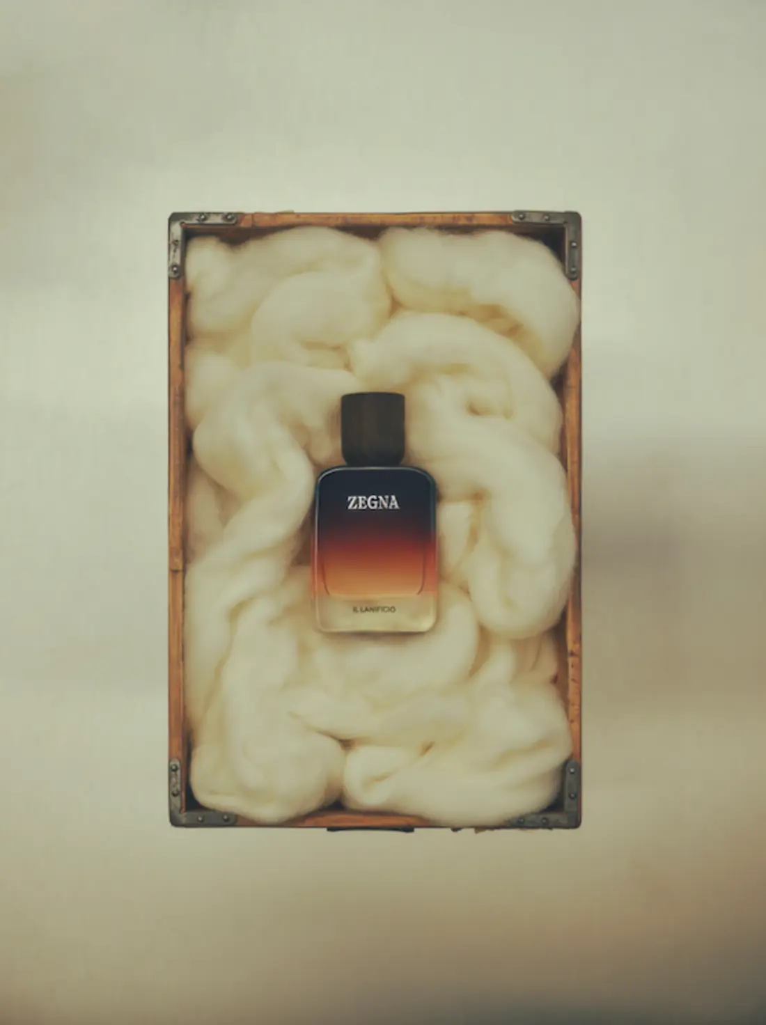 The “Il Lanificio” fragrance by Zegna. The “Il Lanificio” fragrance by Zegna.