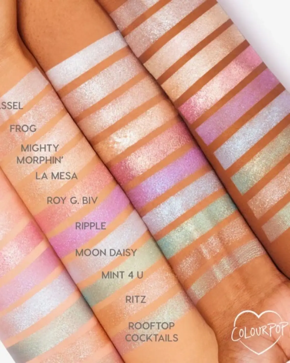 ColourPop Is Officially Born With 31 Super Shock Shadows