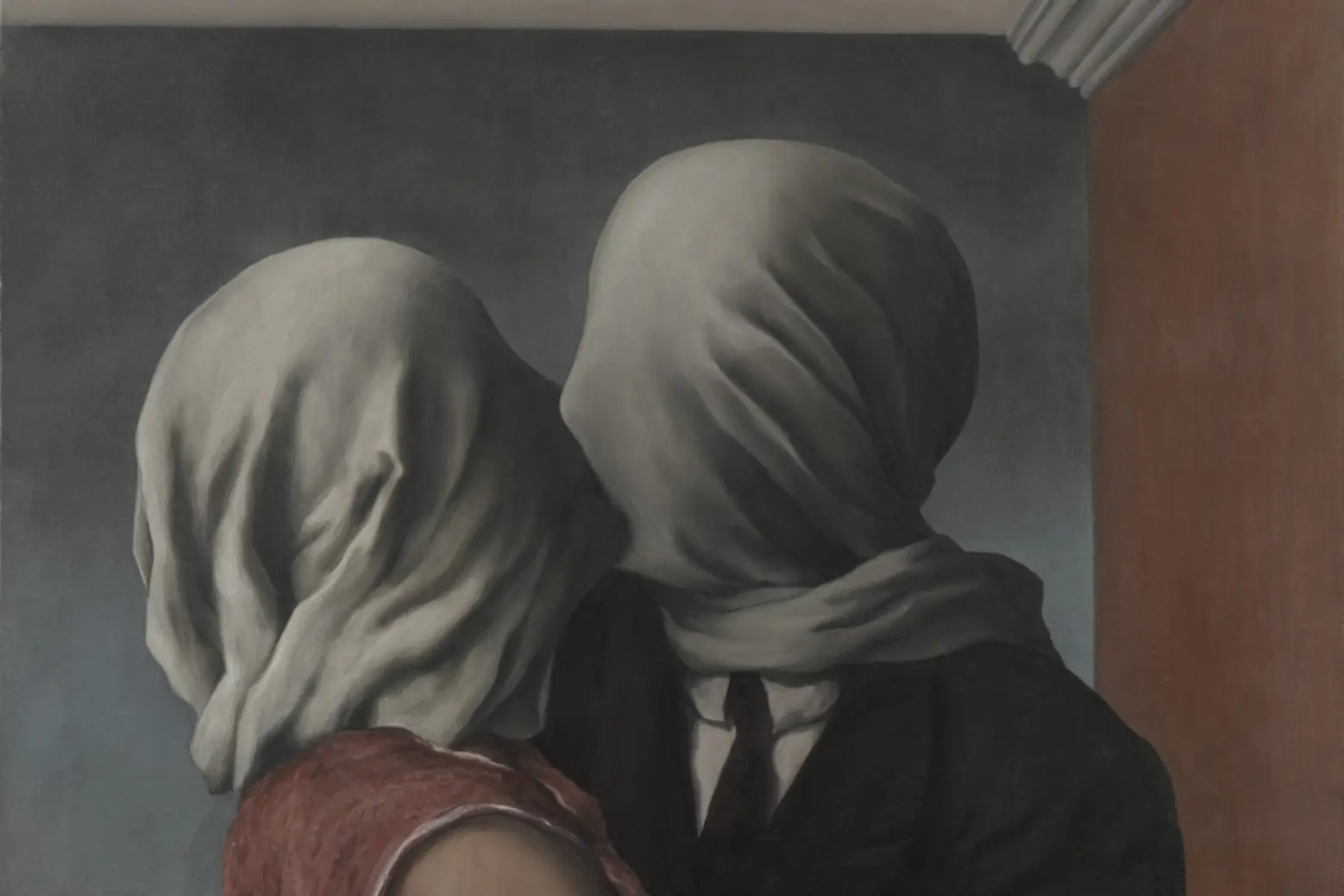 René Magritte Surrealism The Lovers (1928)
