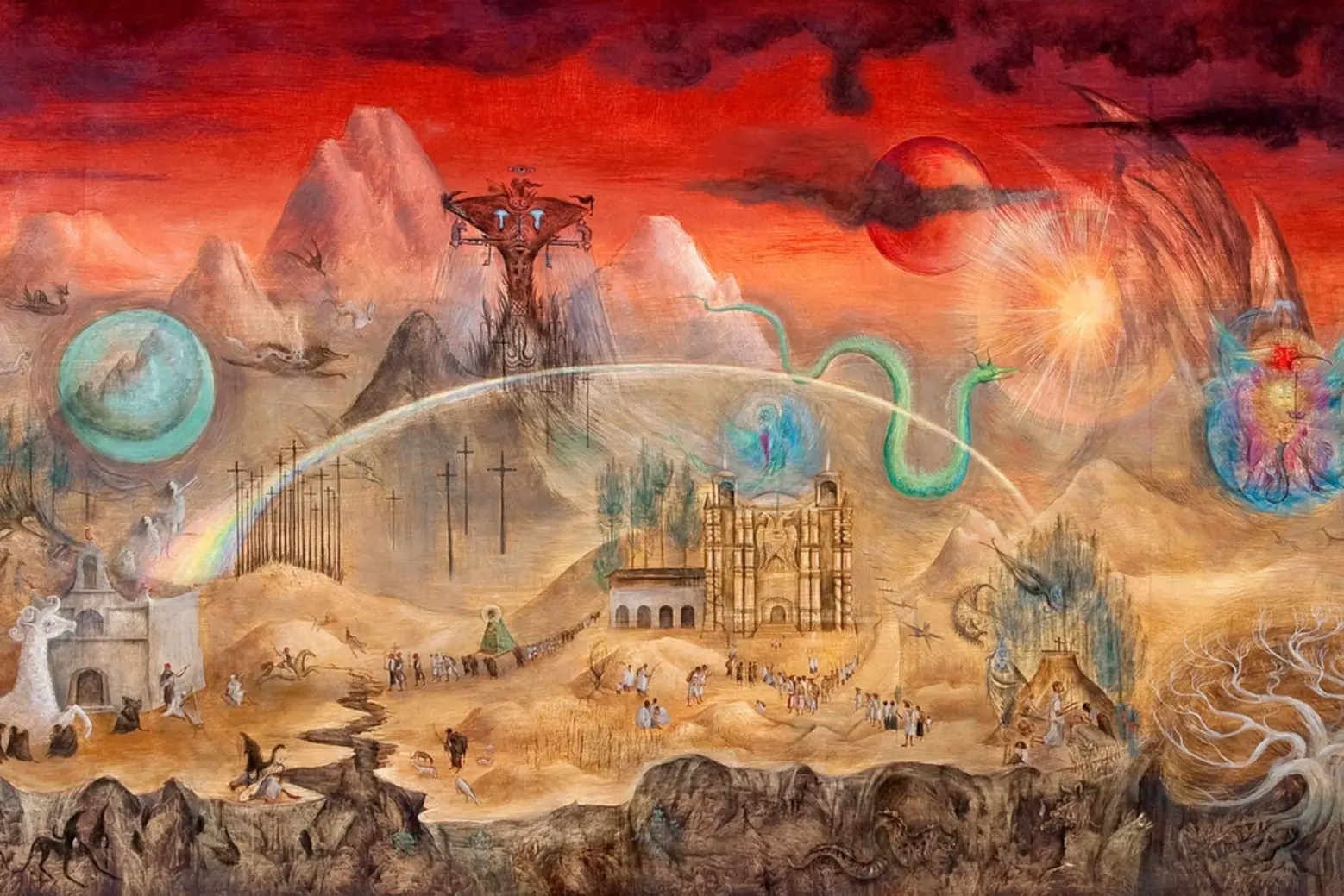 Women of Surrealism :El Mundo Mágico de los Mayas" by Leonora Carrington