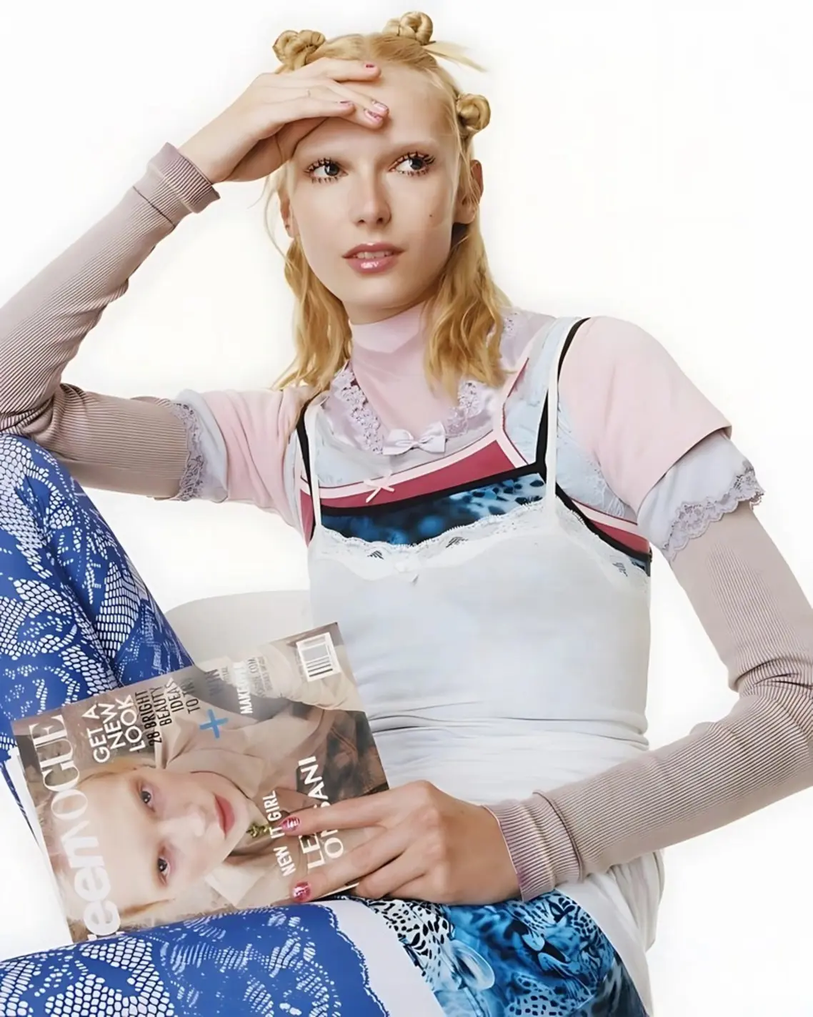 Alex Consani for Teen Vogue November 2024 Gen Z Personal Style Gen Z uniform 2