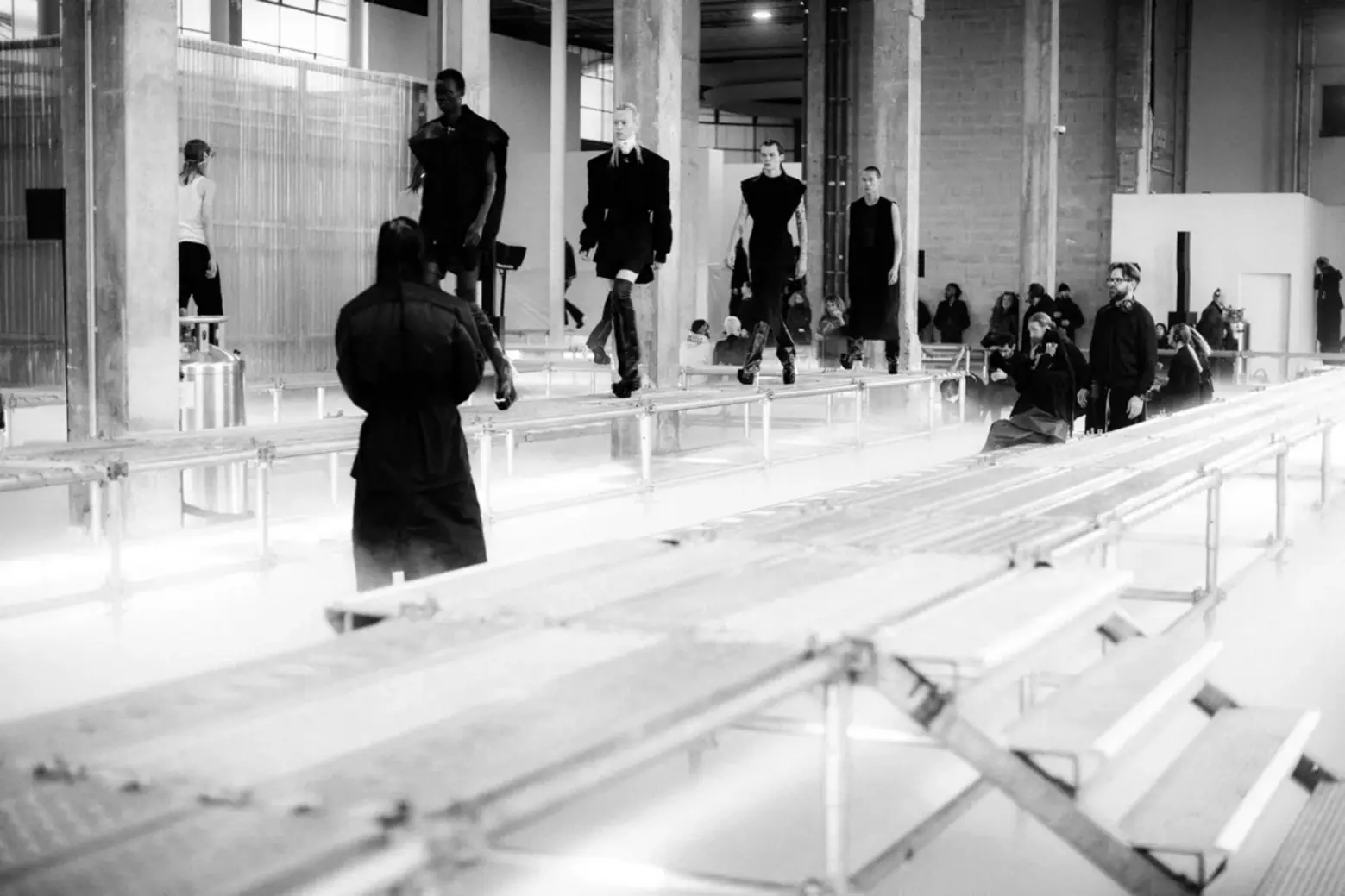 Rick Owens 2018 Palais de Tokyo Runway Architecture
