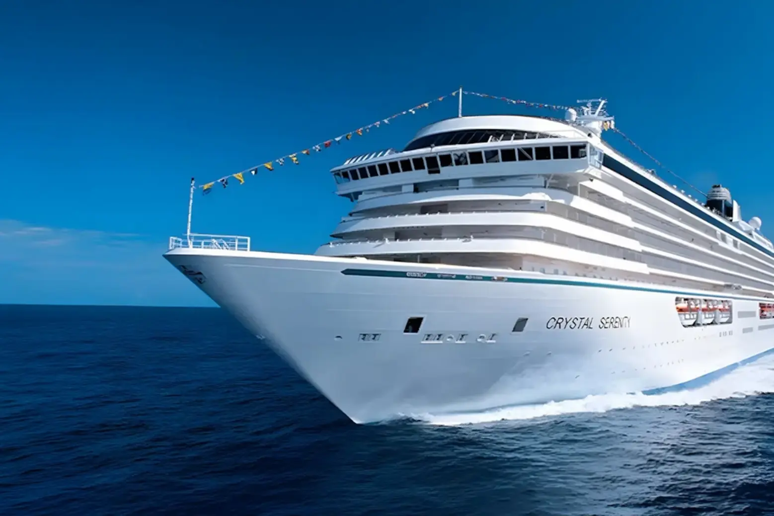 luxury cruise lines White Tie Comeback on the Crystal