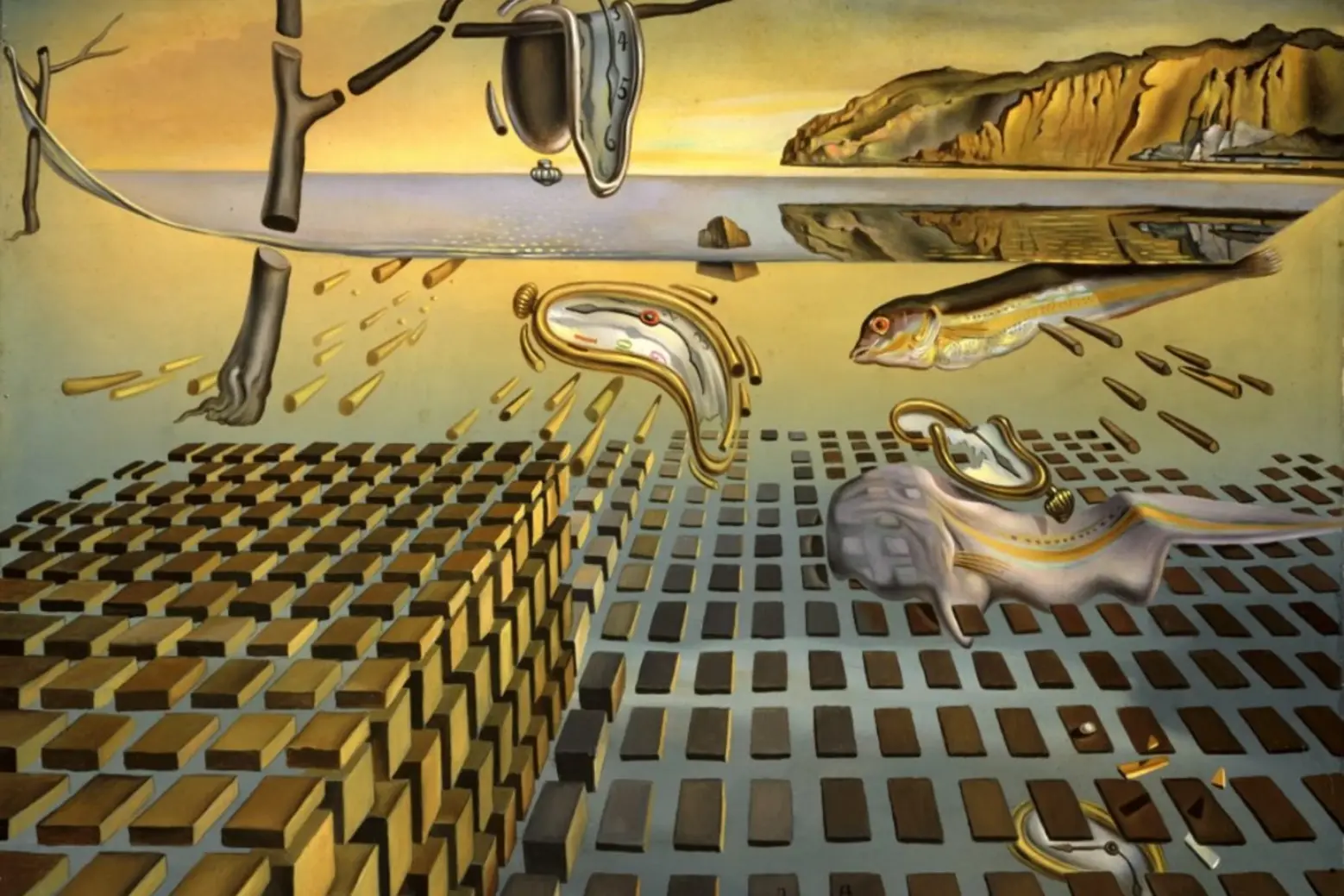 The Disintegration of the Persistence of Memory (1953-54) Salvador Dalí The Disintegration of the Persistence of Memory (1953-54)