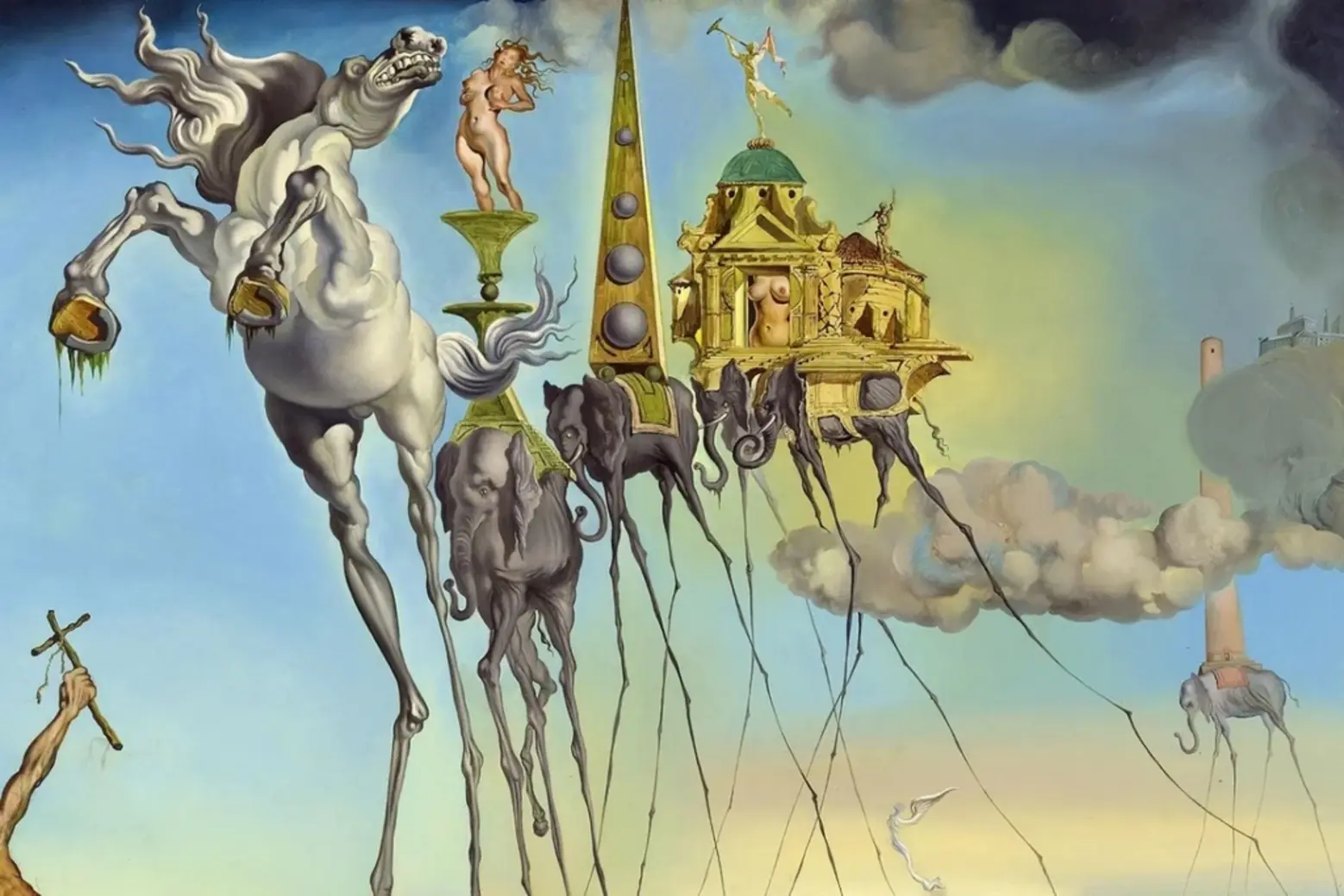 The Temptation of St. Anthony (1946) Salvador Dalí The Temptation of St. Anthony (1946)