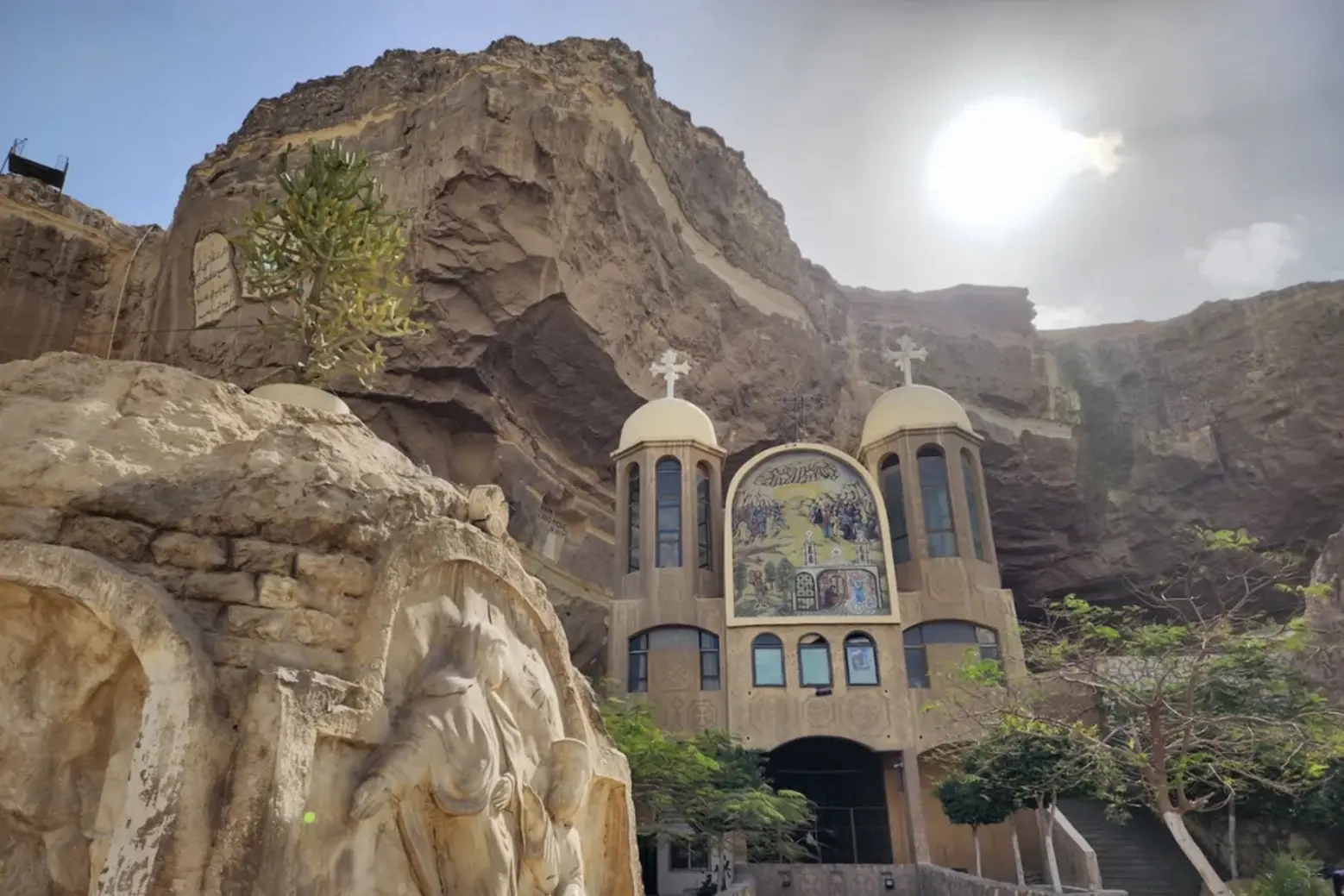 Cairo open-air museum St. Simon the Tanner cave church