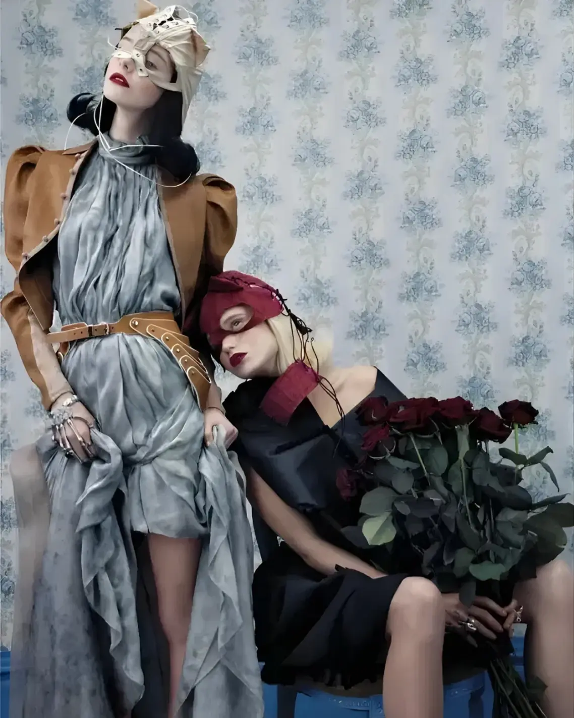 Neo-romantick by Emma Summerton for Vogue Italia June 2009 Fetish Style