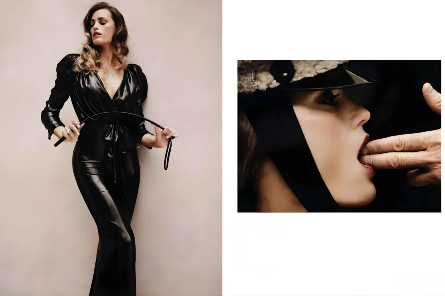 Yasmin Le Bon for L'Officiel Paris October 2011 Fetish Style