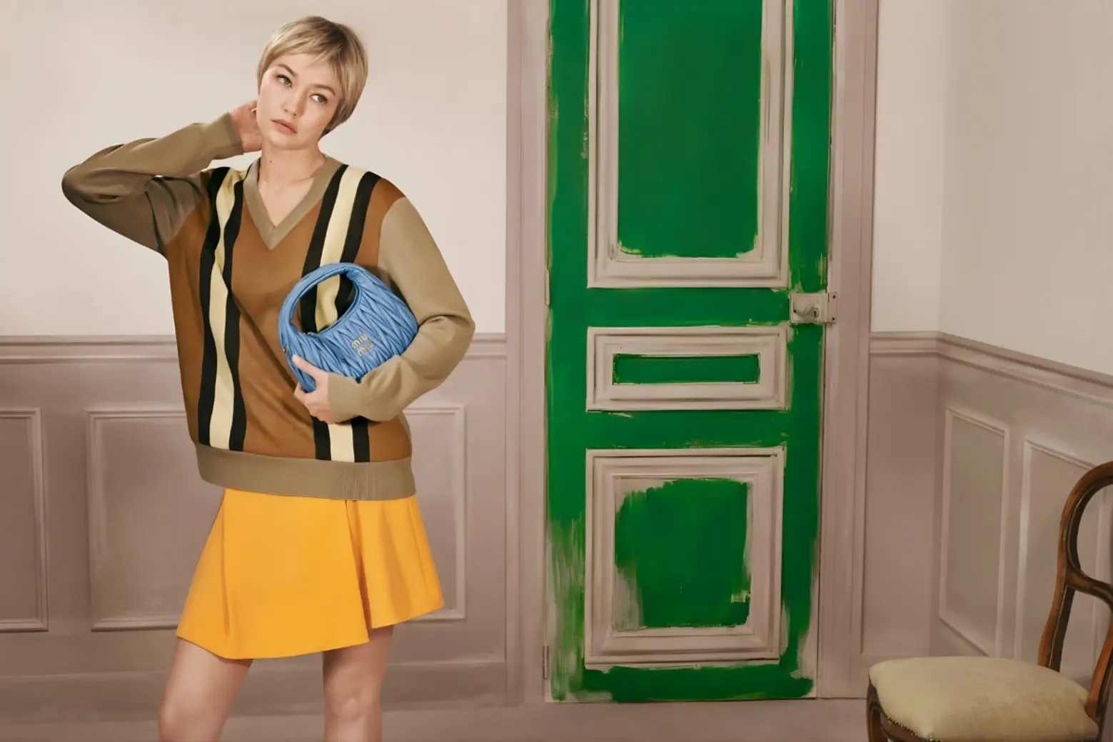 Miu Miu Matelassé Miu Miu Gigi Hadid 2026 Campaign b