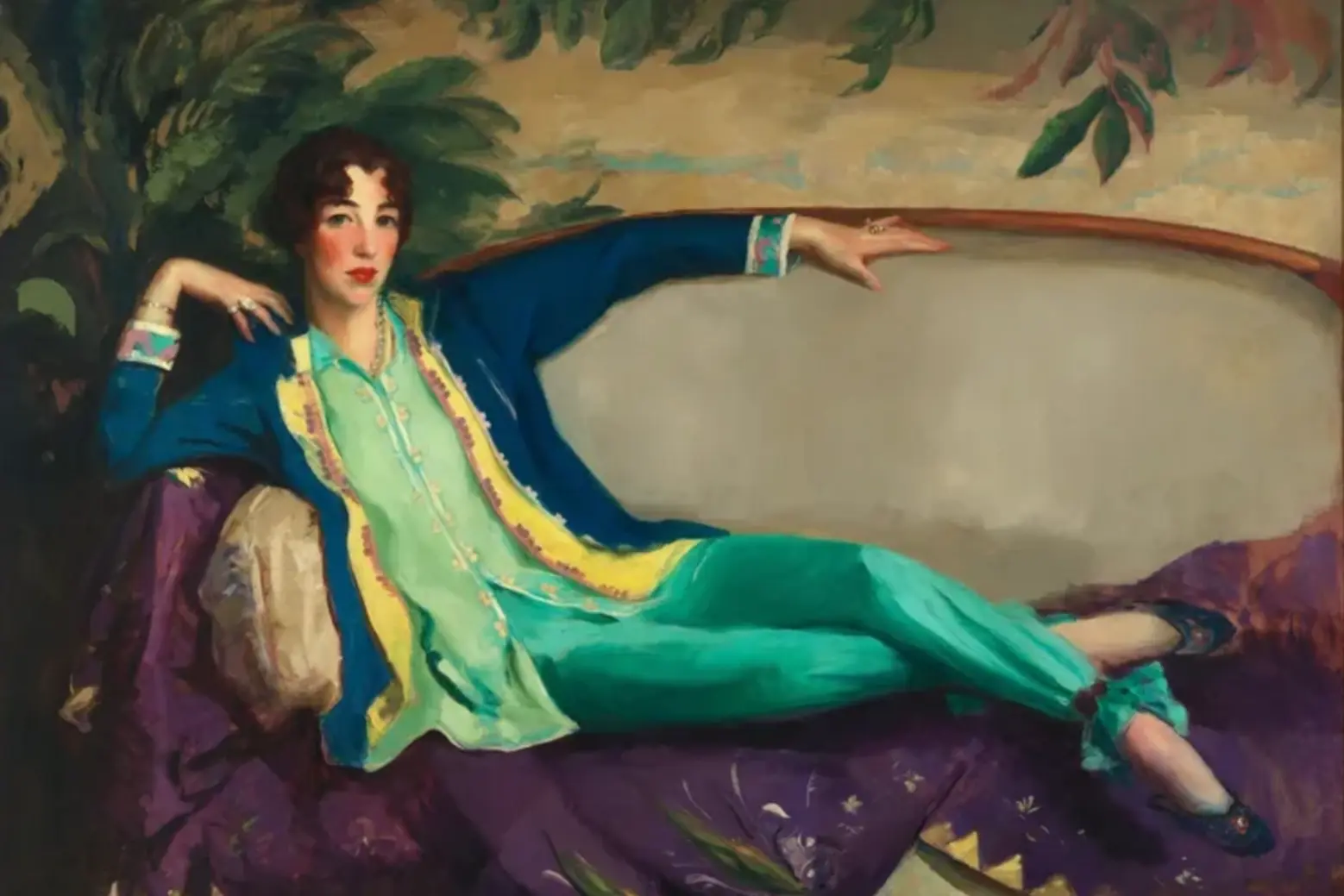 Robert Henri's "Gertrude Vanderbilt Whitney", 1916, oil on canvas art galleries to see in New York