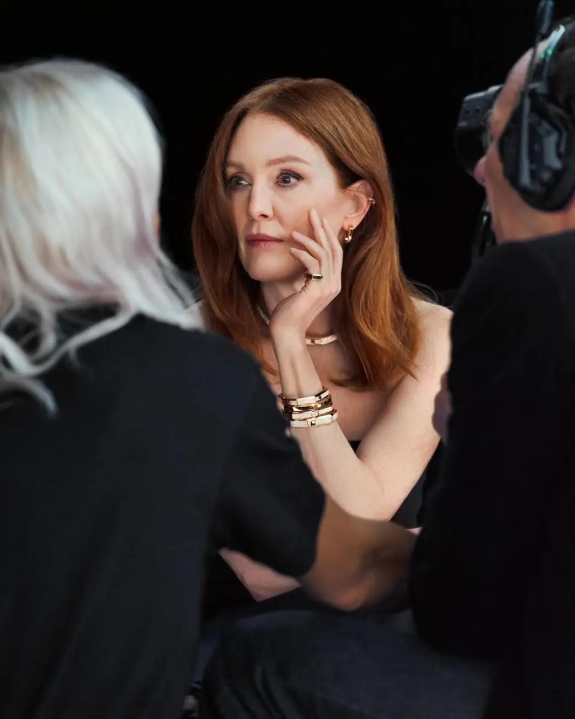 Julianne Moore shooting for Messika Julianne Moore shooting for Messika