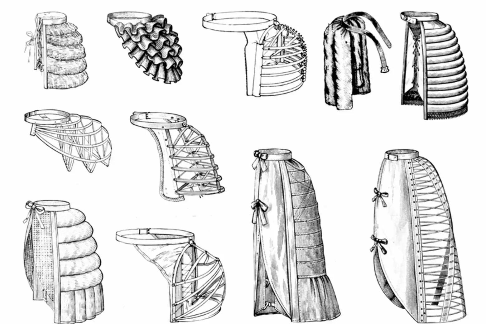 The Bustle Silhouette As Engineered Romance 3