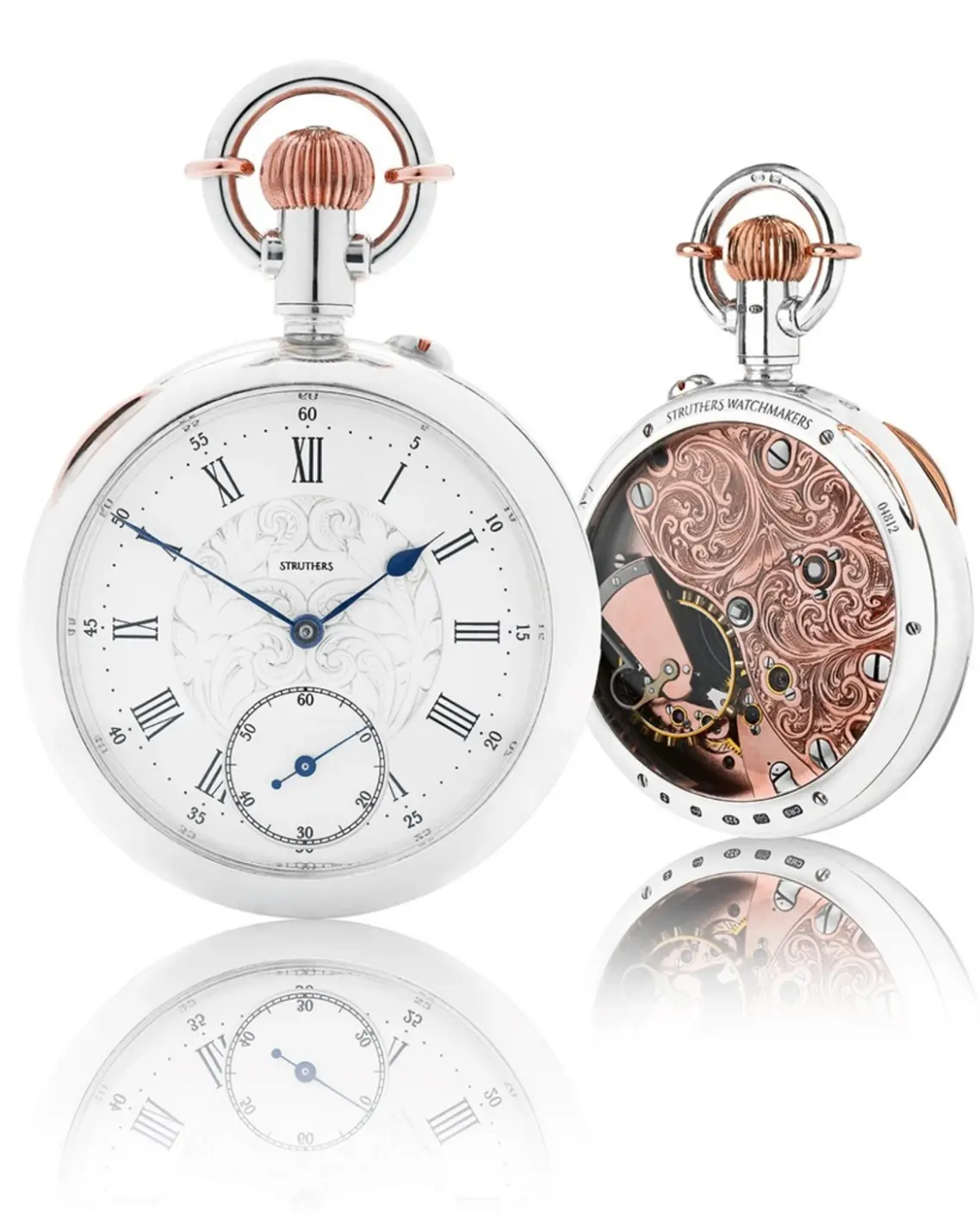 Rebecca Struthers The Struthers’ first pocket watch which features their in-house Breguet parachute shock setting