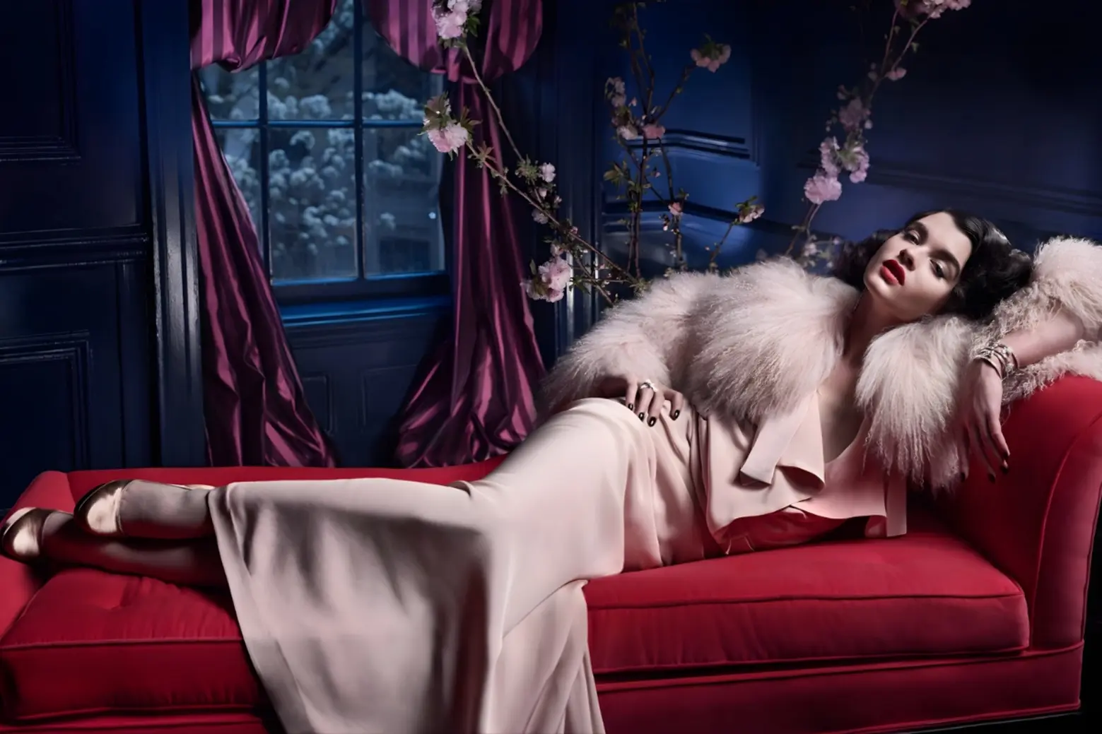 Crystal Renn for Vogue Spain July 2011 Hollywood starlet style d