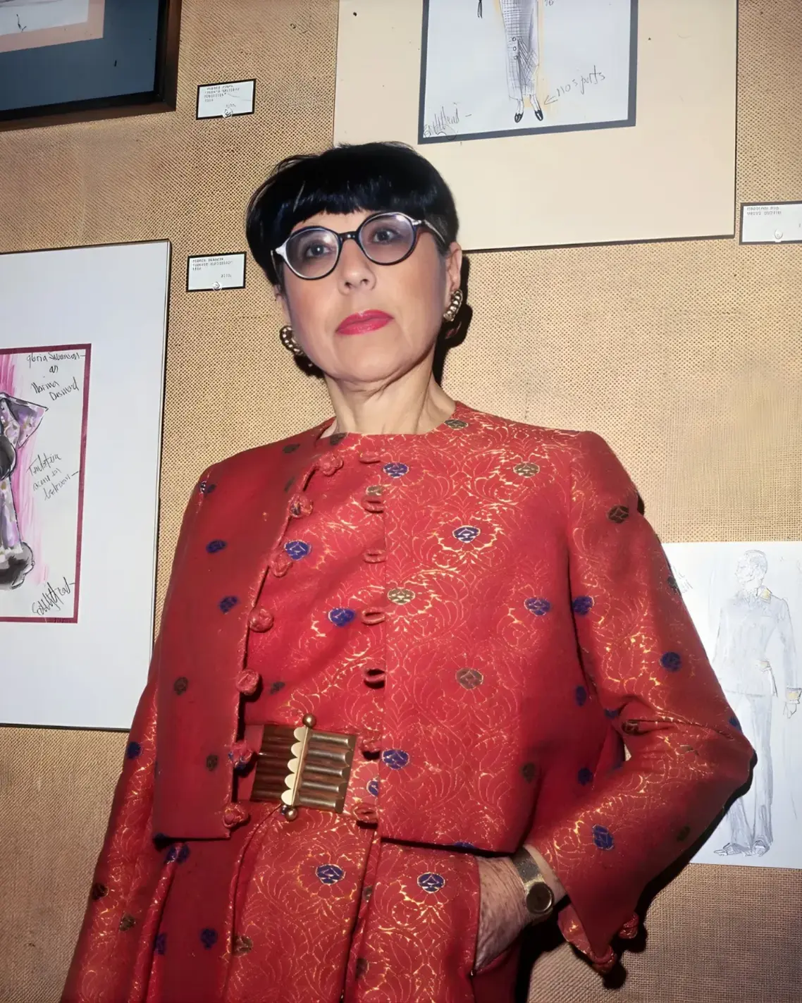 Costume Designer Edith Head Hollywood starlet style c