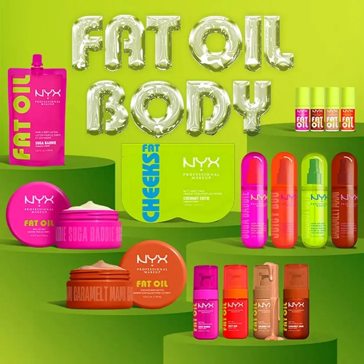 NYX Fat Oil Body Collection NYX Fat Oil Body Collection