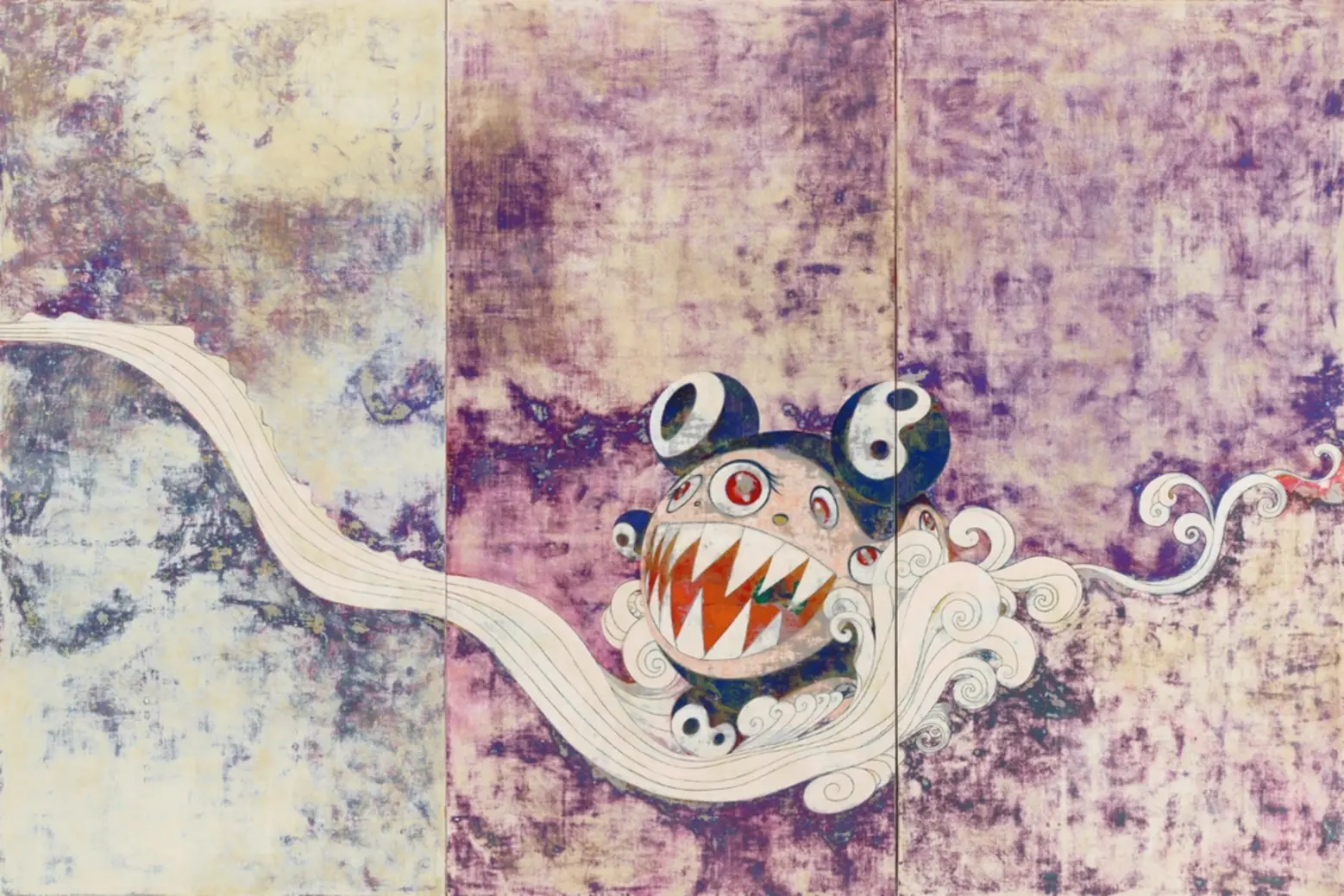 Takashi Murakami 727 (1996) Acrylic on canvas board