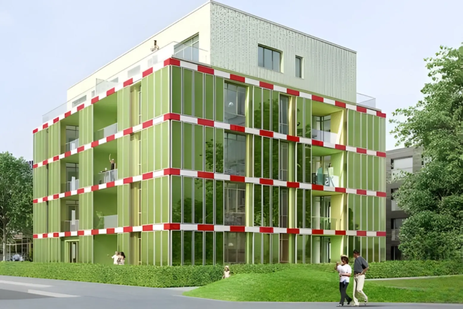 BIQ - the world's first algae powered building, is a zero-carbon apartment complex thanks to the bright green facade-cum-algae farm Bio-integrated Design