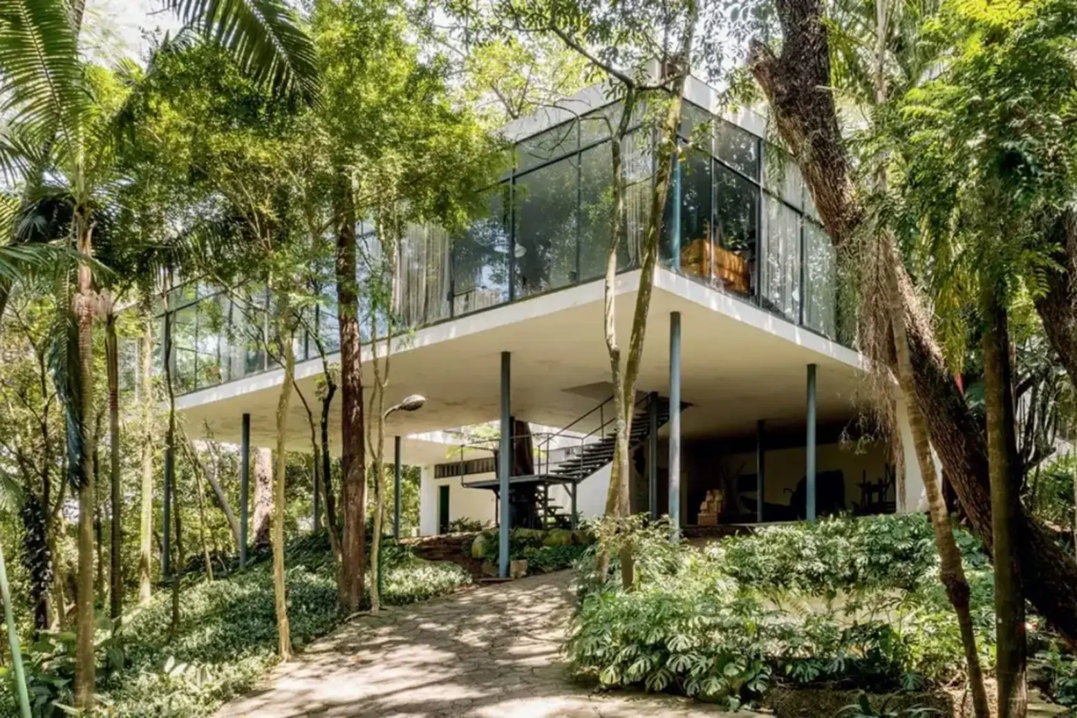 Casa de Vidro Lina Bo Bardi Brazillian Brutalism