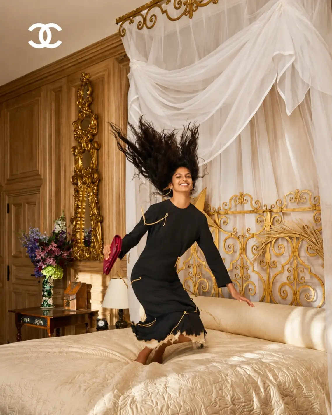 Chanel Spring 2026 Campaign featuring Bhavitha Mandava Chanel’s Defense Of Bhavitha Mandava Sounds So Smug