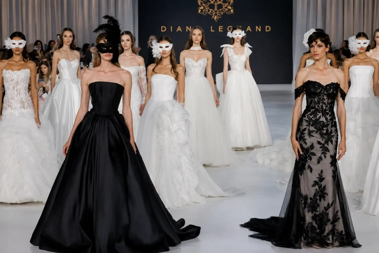 Diane Legrand Runway Barcelona Bridal Fashion Week Spring 2027: Visions from the Runways