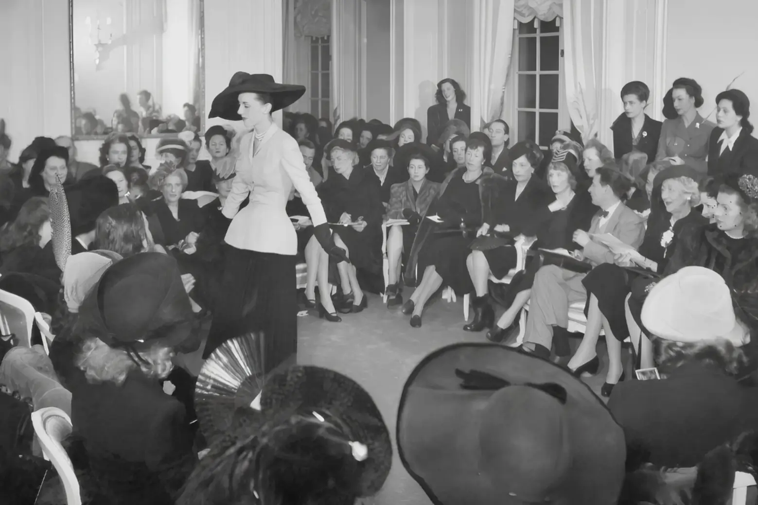 Christian Dior debut collection Spring/Summer 1947 Christian Dior a