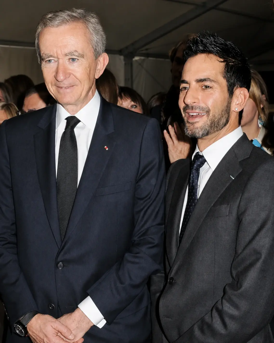 Bernard Arnault and Marc Jacobs Marc Jacobs Brand Sold By LVMH 0