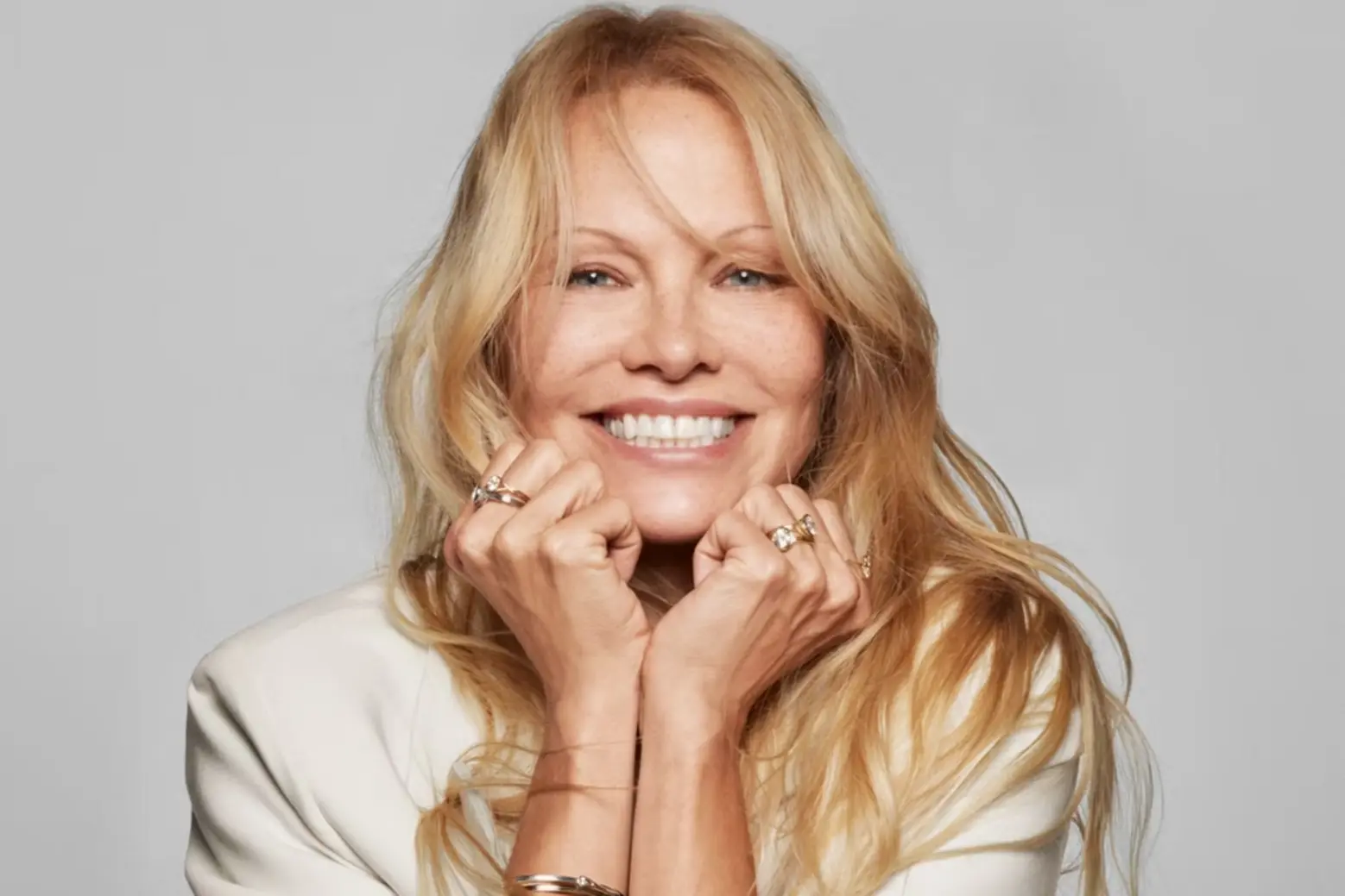 Pandora Lab-Grown Diamond collection campaign starring Pamela Anderson, Pandora’s global brand ambassador lab-grown