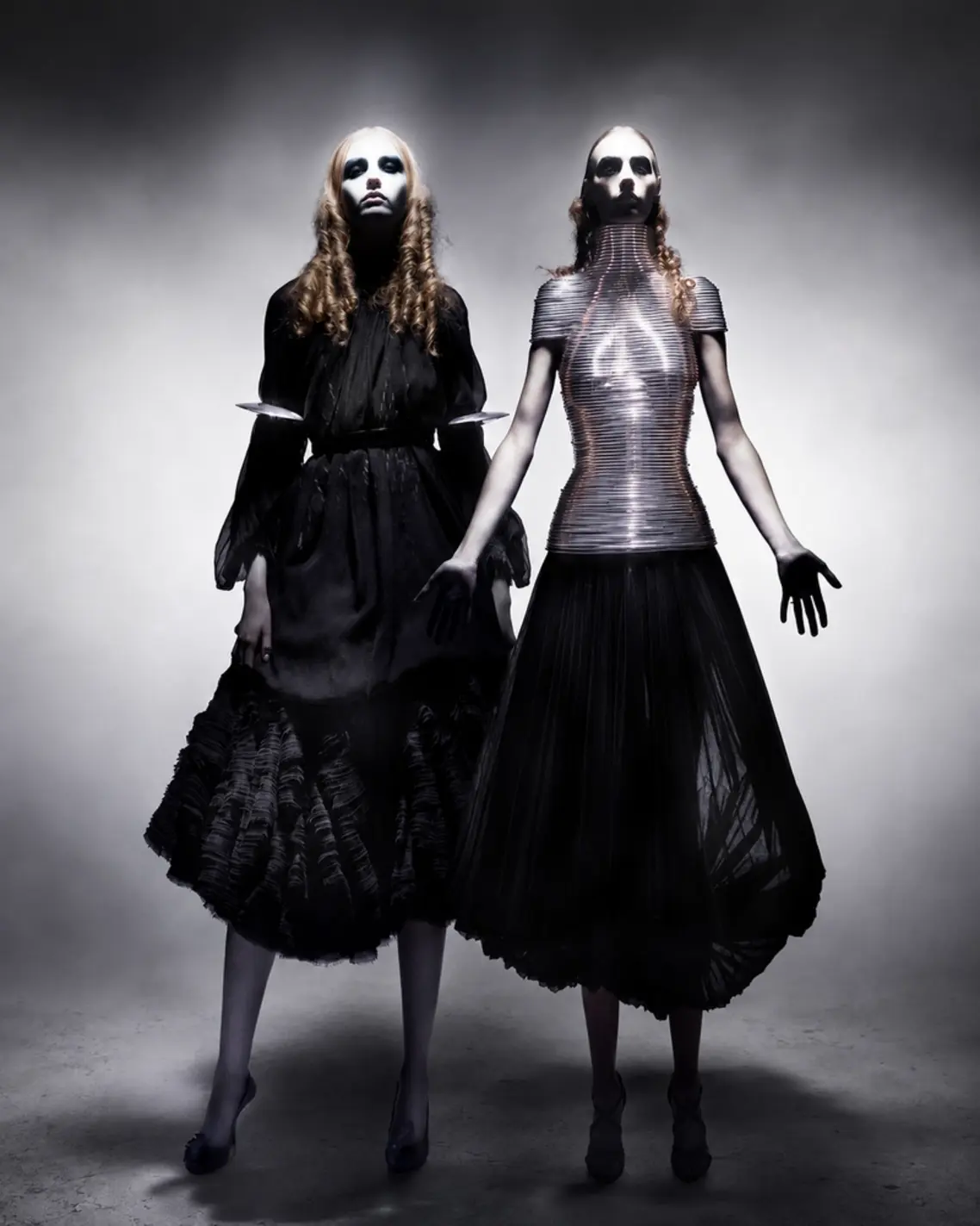 Alexander McQueen 2004 Black Tableaux Series medieval style 43