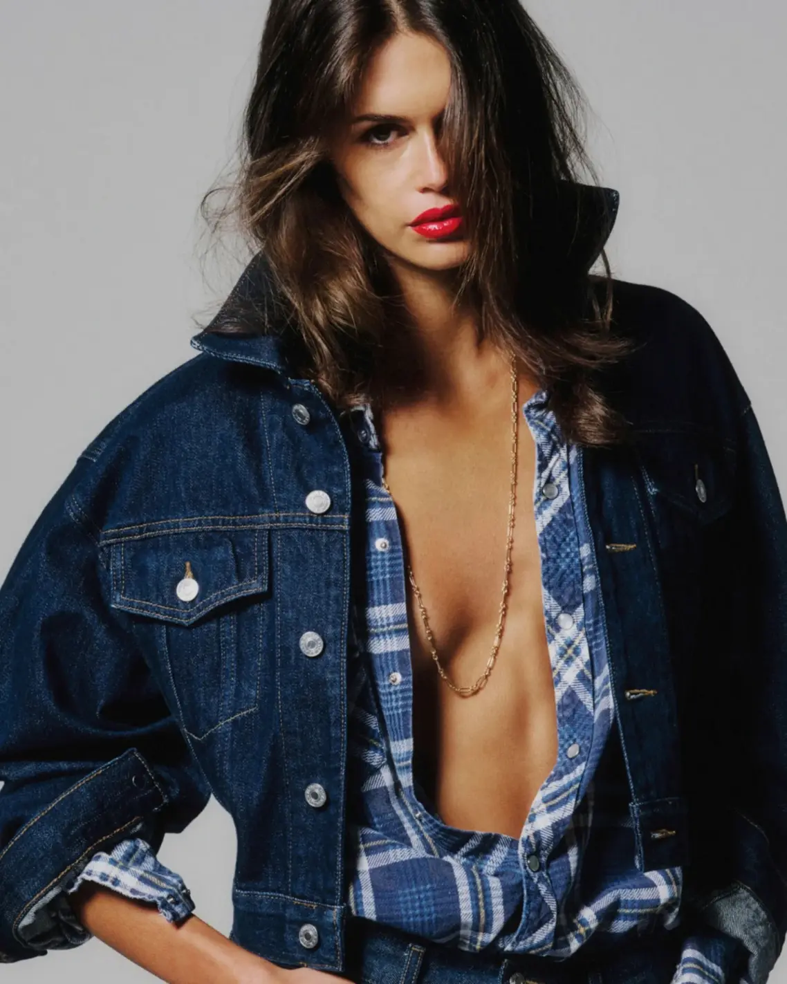 Kaia Gerber Gives RE/DONE A New Cut