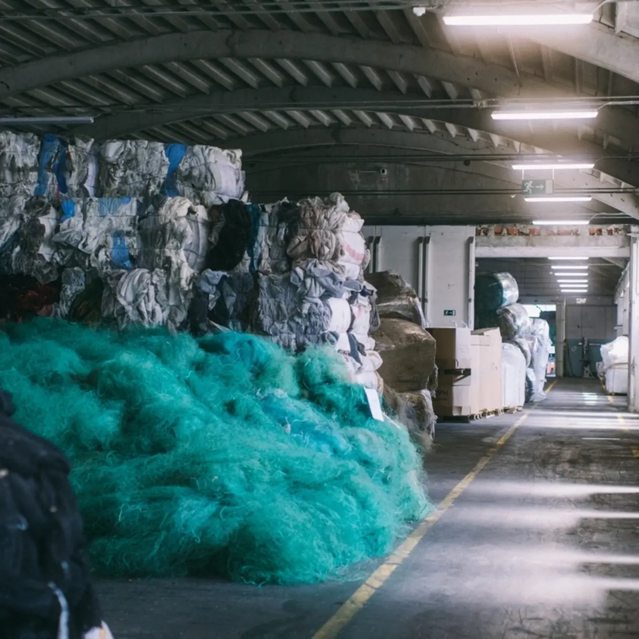 Aquafil warehouse in Ajdovščina Prada Re-Nylon ECONYL 2
