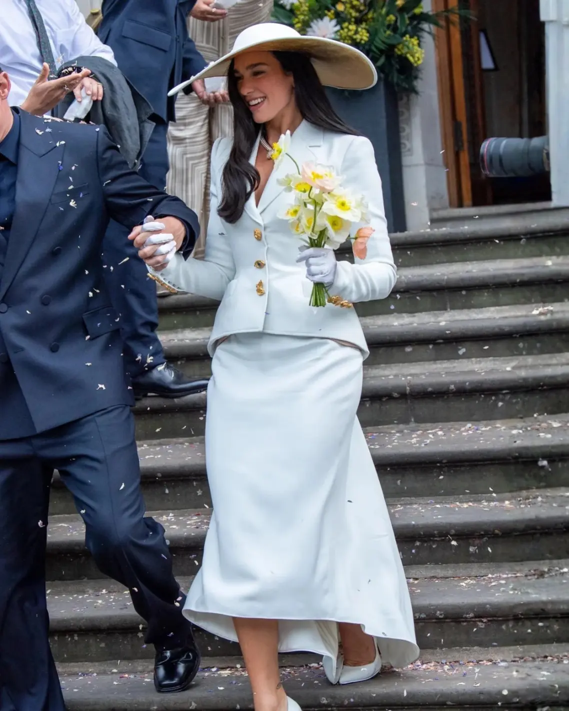 Dua Lipa Wedding Suit Revives Bridal Cool