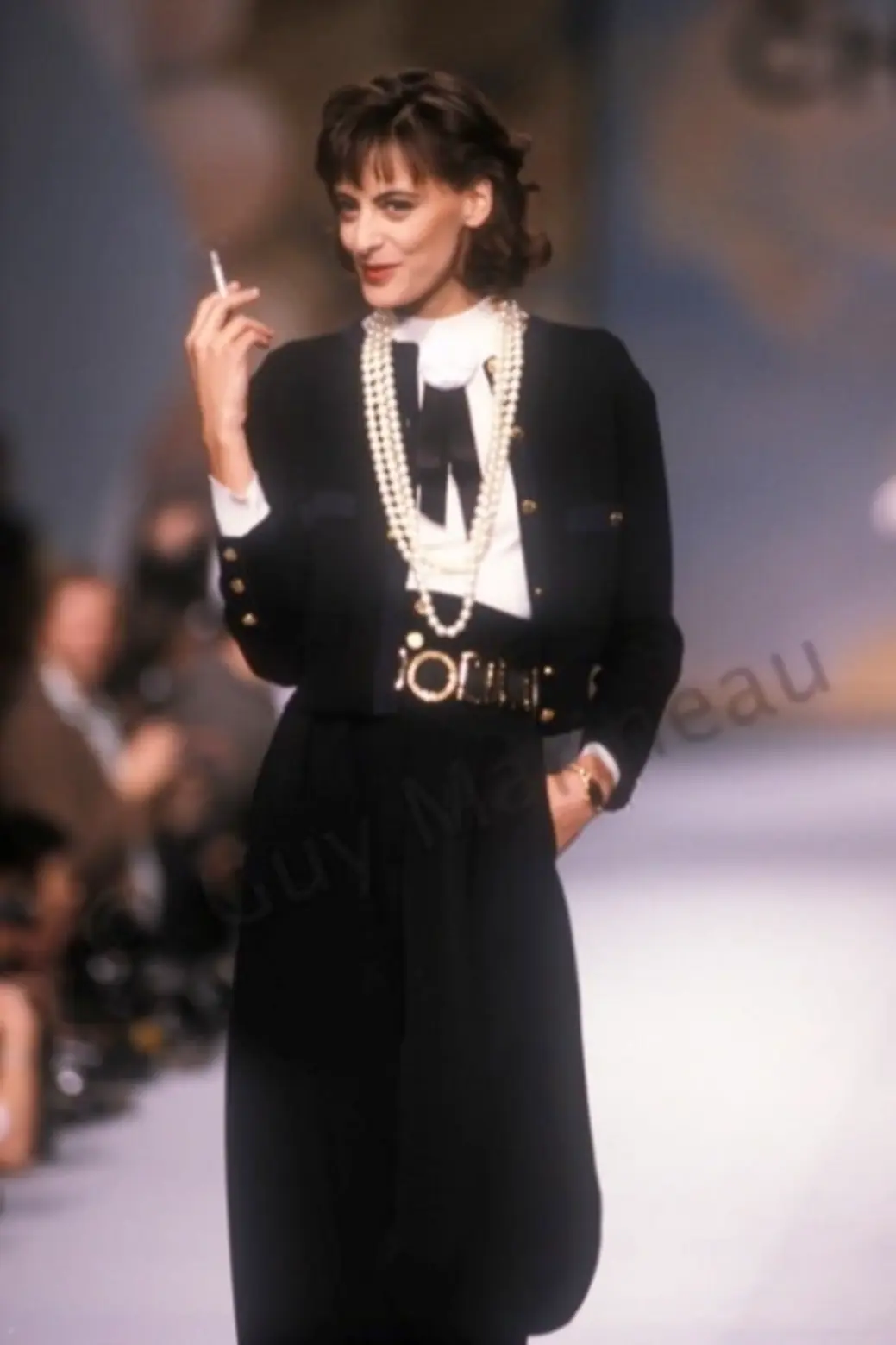 Inès de La Fressange in Chanel Inès de La Fressange in Chanel