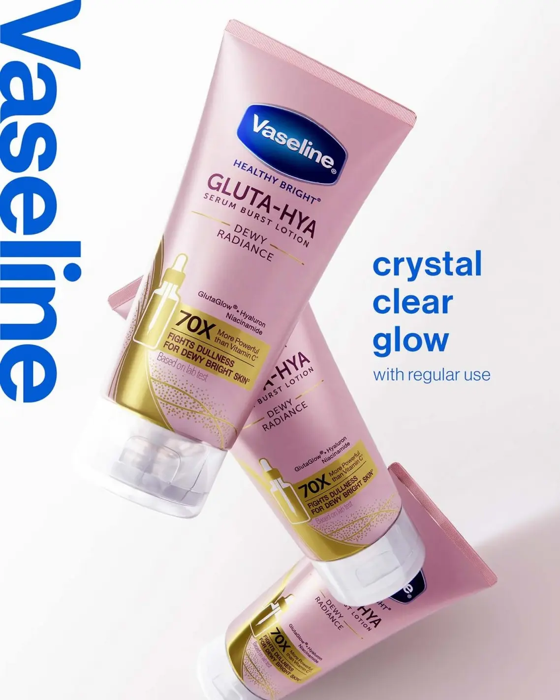 Vasaline crystal clear glow