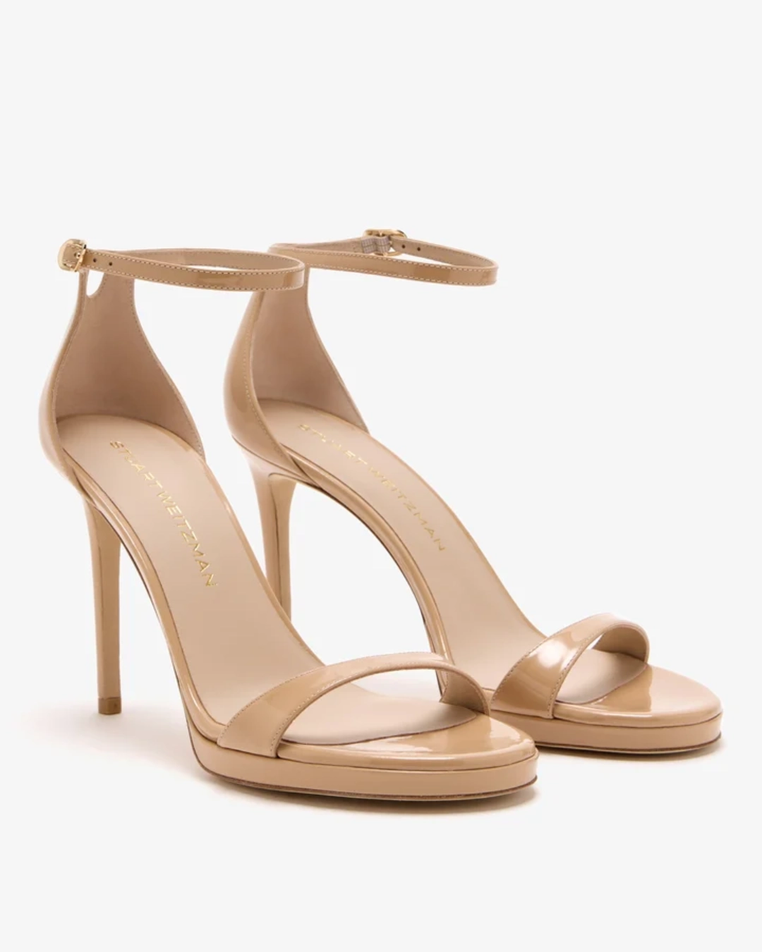 Nudist Sandal II, part of Stuart Weitzman's Quiet Shoe Revolution. Nudist Sandal II, part of Stuart Weitzman's Quiet Shoe Revolution.