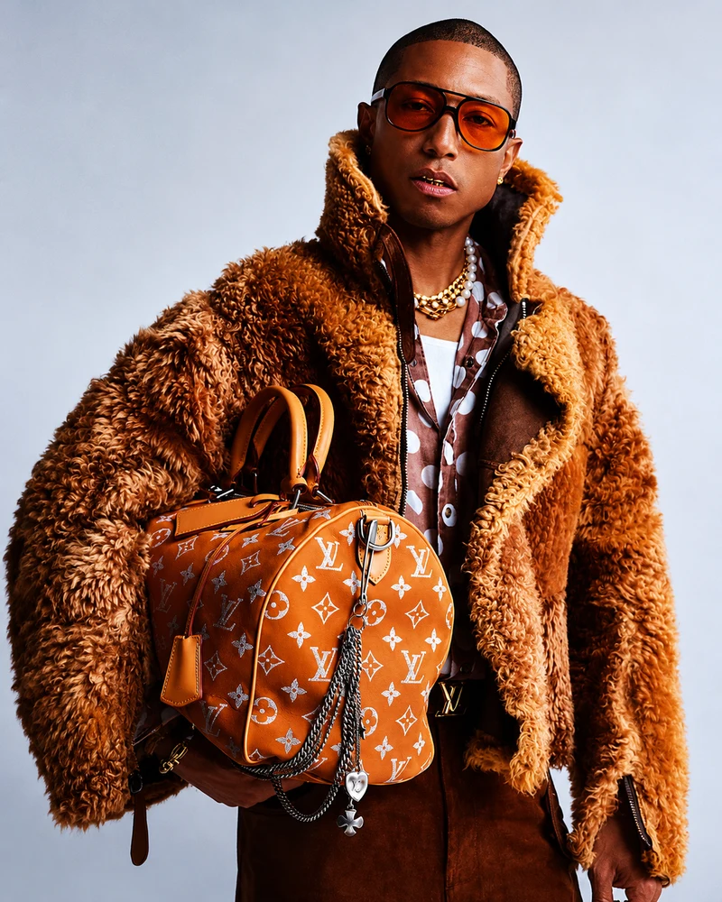 Pharrell Williams, Men’s Creative Director of Louis Vuitton conquest of art