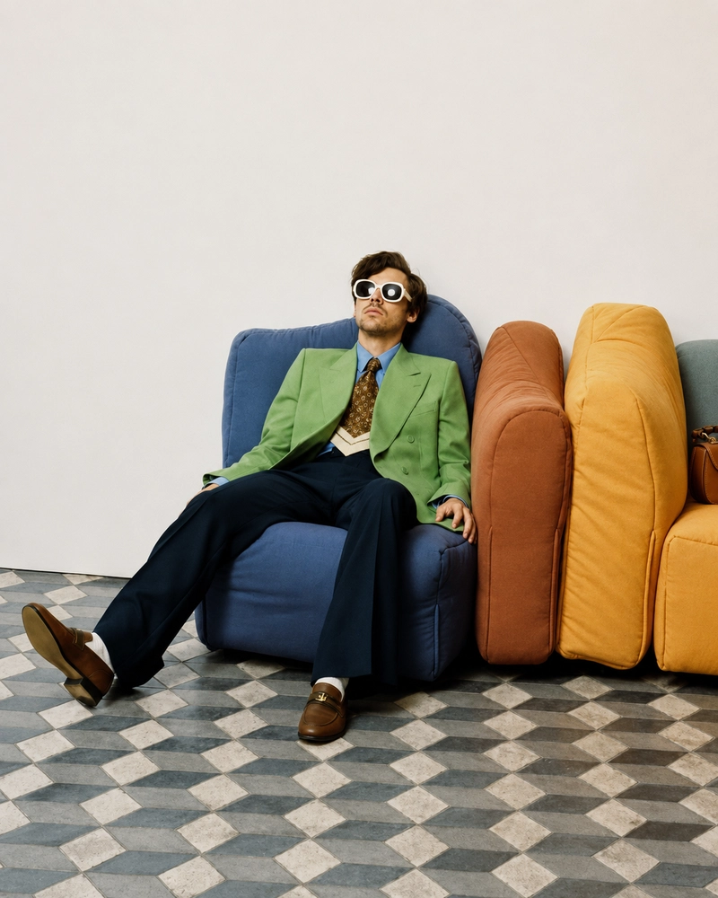 Gucci HA HA HA featuring Harry Styles conquest of art 0