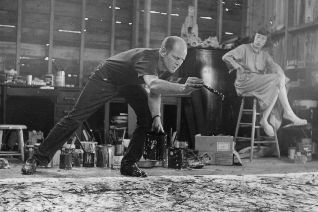 Jackson Pollock and Lee Krasner Abstract Expressionism