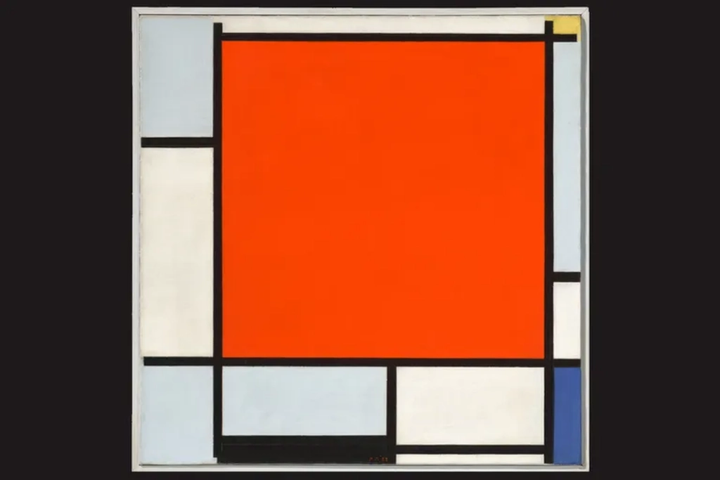 Piet Mondrian abstraction