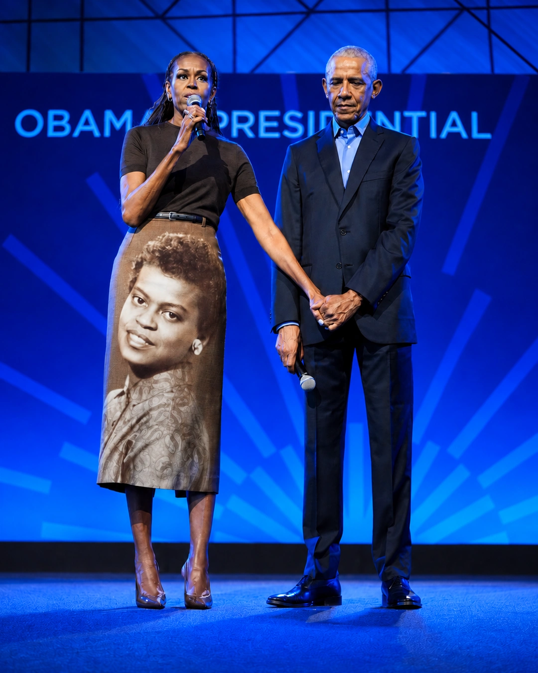 Michelle Obama Skirt Carried A Mother’s Memory