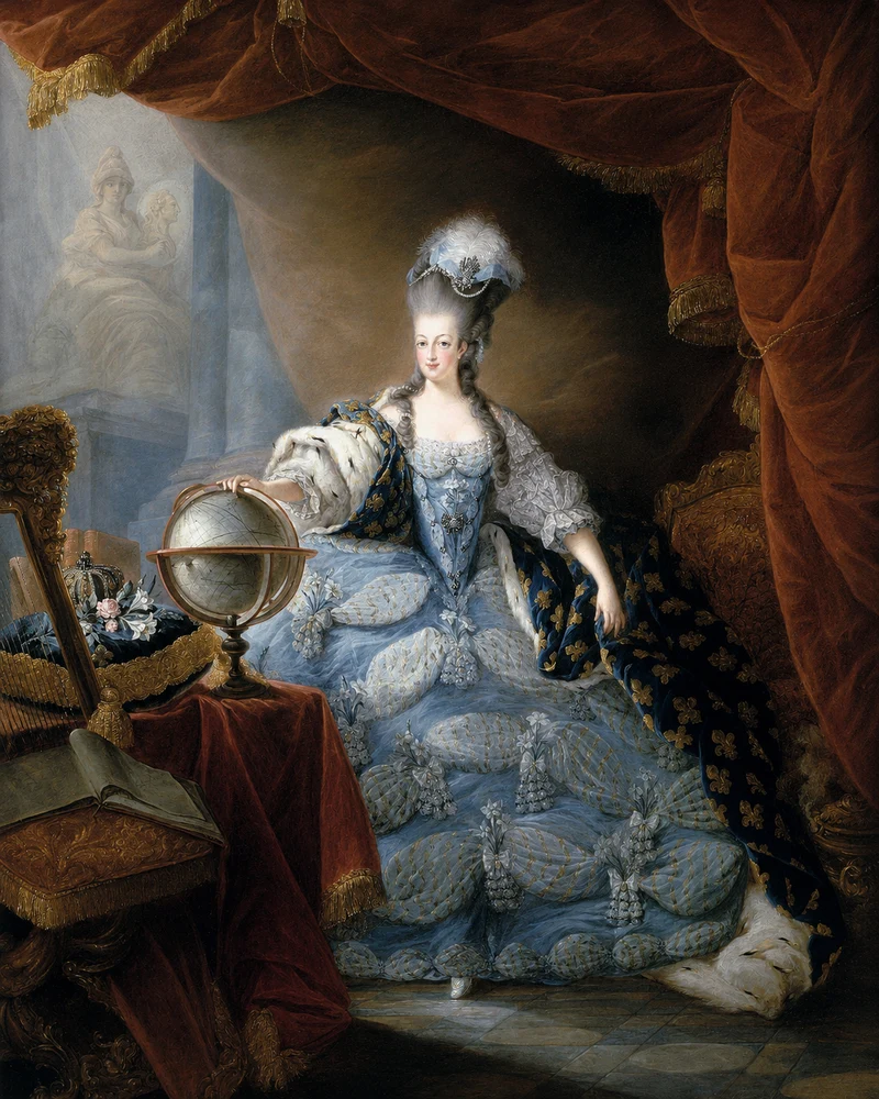 Marie Antoinette Rococo style